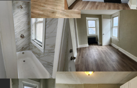 GORGEOUS 1 bedroom 1 bathroom apartment convenient to everything! Nestled in a serene neighborhood of Newark.
